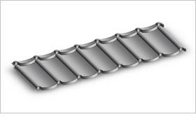 Композитная черепица Tilcor Tudor Зеленый камень